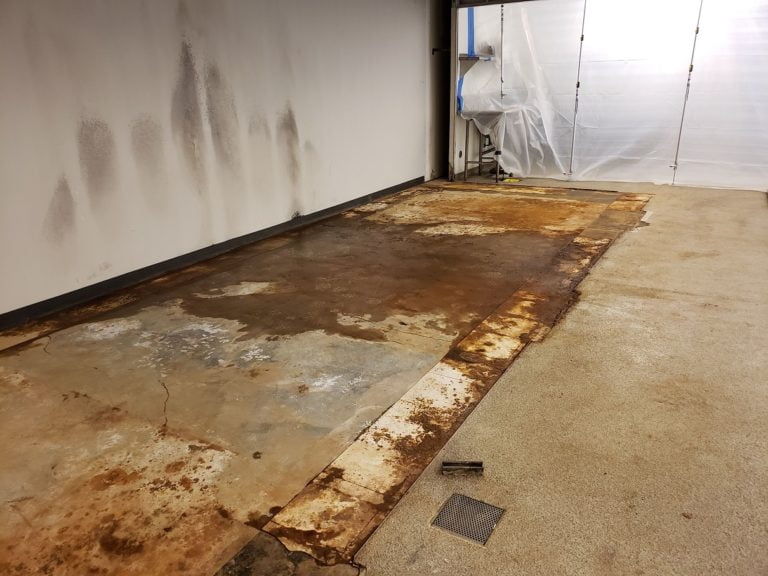 Cleaned Floor